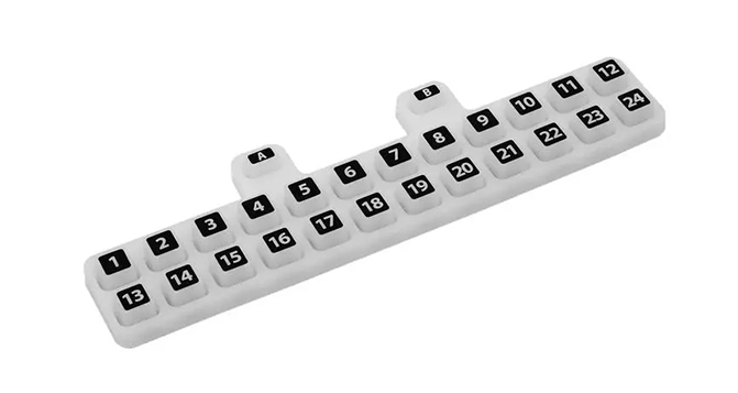 硅膠按鍵導(dǎo)電不良